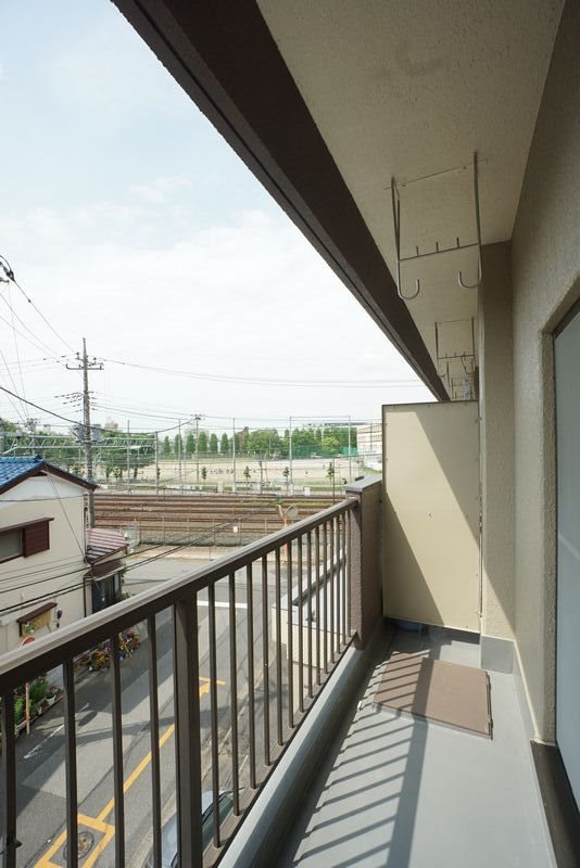 平泉荘 ベランダ
