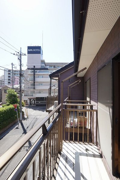 あさひハイツ ベランダ