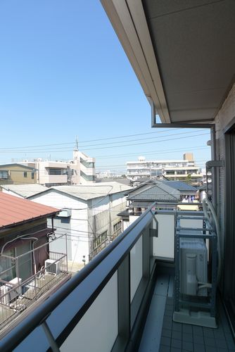 SHMクレールメゾン ベランダ