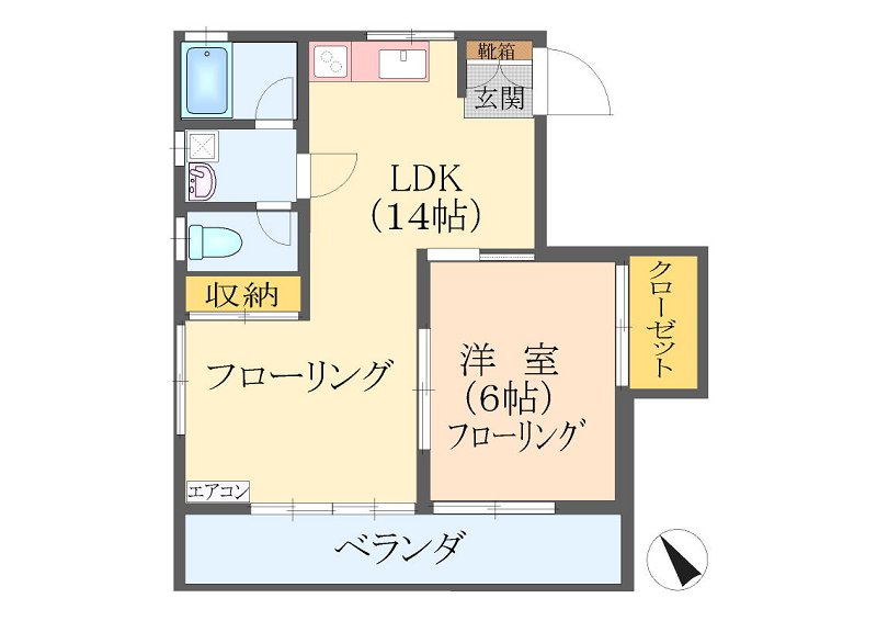 サニーコート 間取り