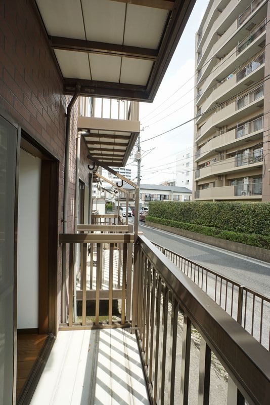 あさひハイツ ベランダ