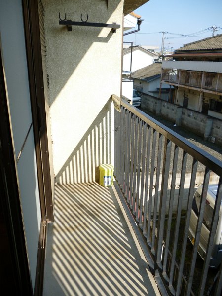 コーポヒロシ ベランダ