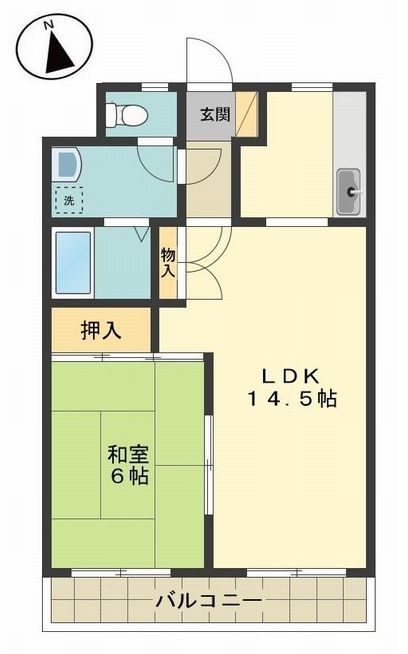 第三平野ハイツ 間取り