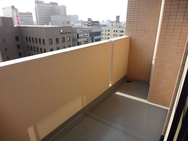 ダイアパレス千葉美術館 ベランダ