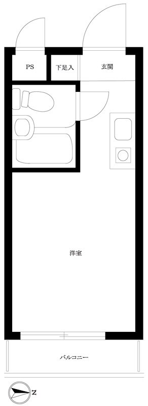 メゾン・ド・エコルス 間取り図