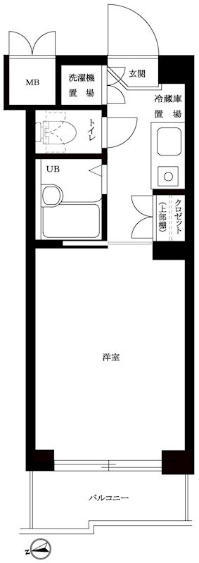 ルーブル世田谷 間取り図
