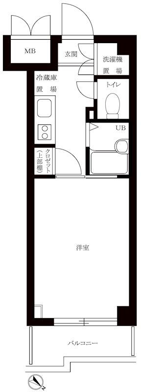 ルーブル文京音羽 間取り図
