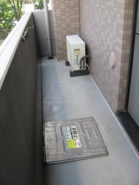 ルーブル上北沢 ベランダ