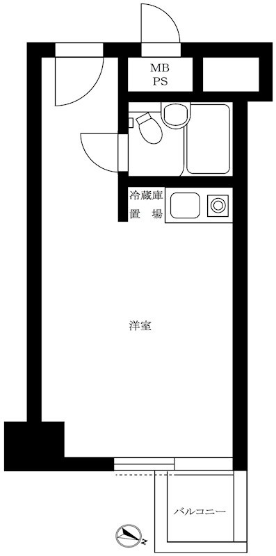 間取り ソフトタウン赤坂 間取り図