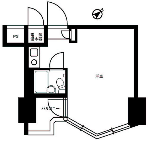 ライオンズプラザ恵比寿 間取り図