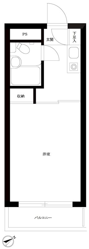 ハイタウン駒沢公園 間取り図