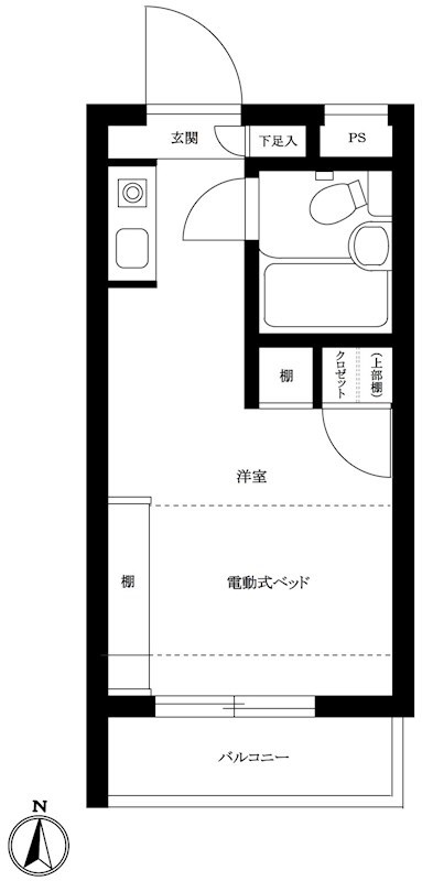 ラ・レジダンス・ド・エチュード 間取り図