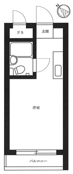 ユースフル笹塚Ⅱ 間取り図