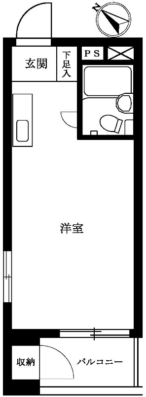 メゾン・ド・ポルシュ 間取り図