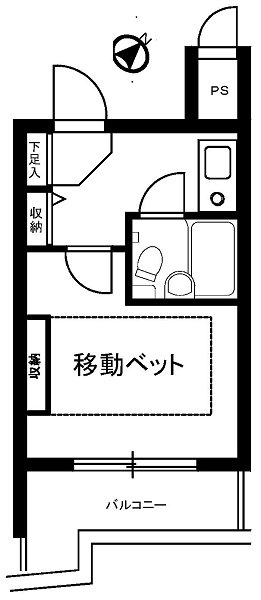 ライオンズマンション上石神井第 間取り図