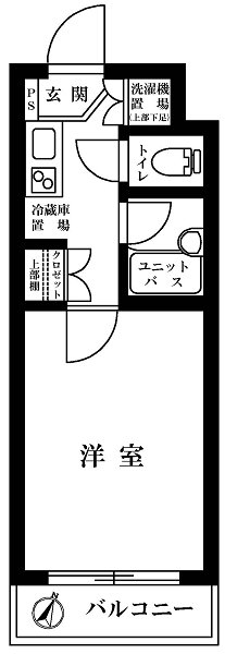 ルーブル渋谷本町 間取り図