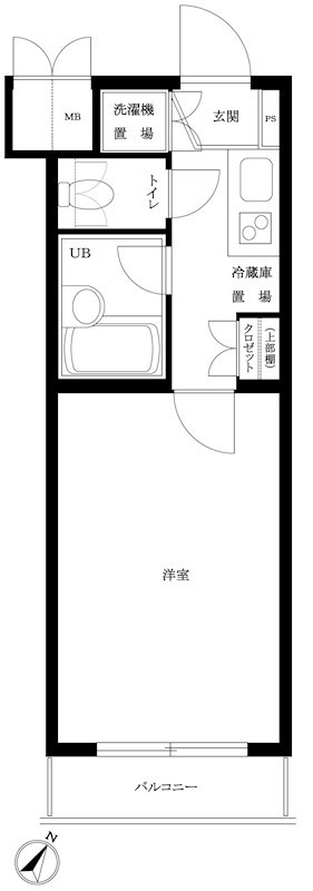ルーブル渋谷本町 間取り図