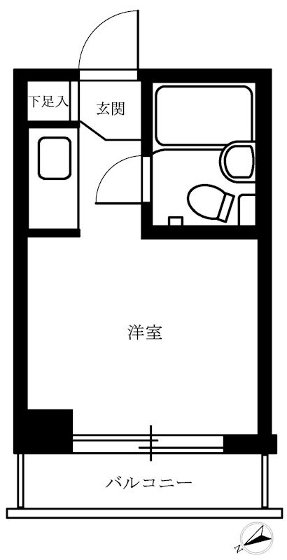 セントヒルズ三軒茶屋 間取り図