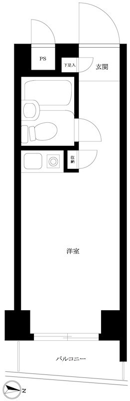 日神パレス上石神井 間取り図