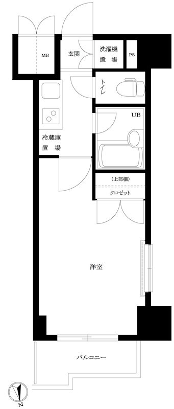 間取り ルーブル南麻布 間取り図