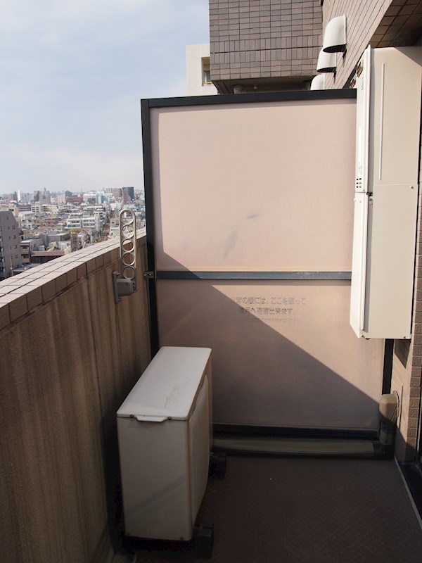 ルーブル蒲田壱番館 ベランダ