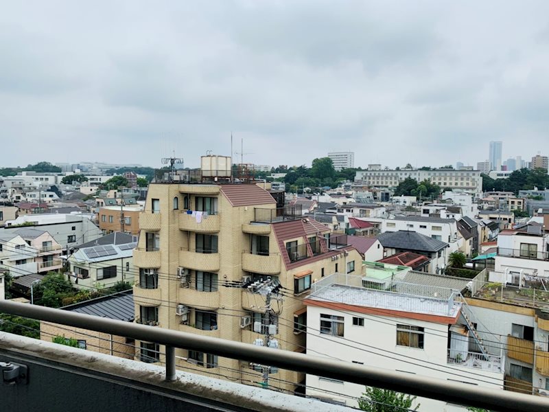 ヒルズ駒場東大前 ベランダ