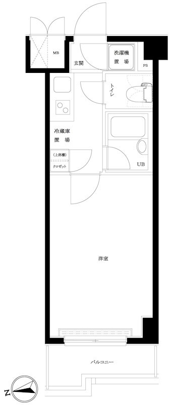 ルーブル蒲田参番館 間取り図