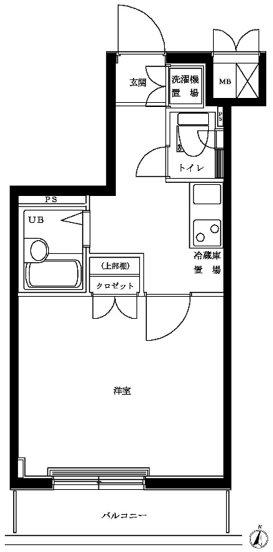 ルーブル新中野 間取り図