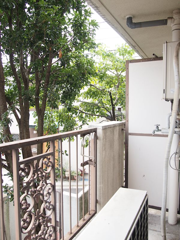 クリスタル笹塚パート１ ベランダ