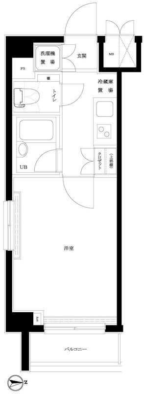 ルーブル白金高輪弐番館 間取り