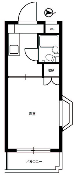 ハイタウン川崎 間取り図