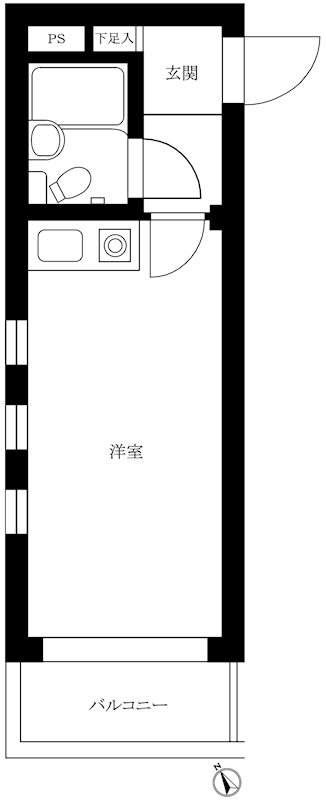 ラ・レジダンス・ド・ラフィネ 間取り図