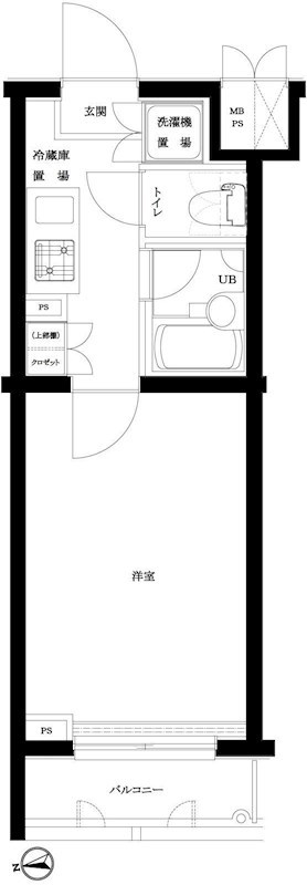 ルーブル中野弥生町 間取り