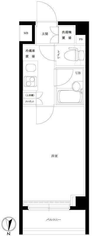 ルーブル武蔵小山 間取り図