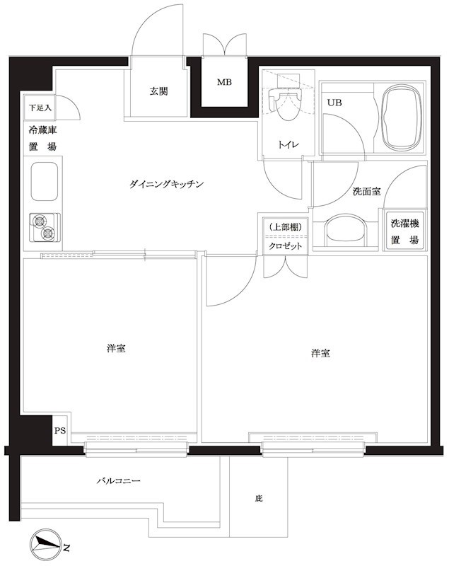 ルーブル住吉 間取り