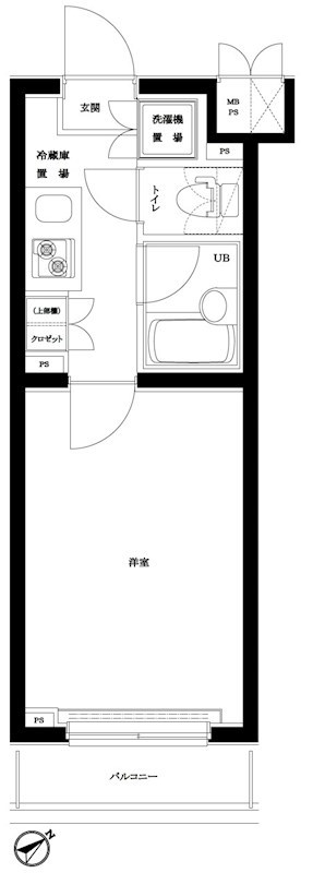 ルーブル蒲田南 間取り図