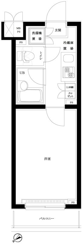 ルーブル蒲田南 間取り図