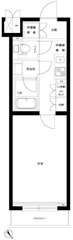 ルーブル駒沢大学参番館 間取り