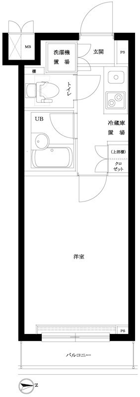 ルーブル大森七番館 間取り