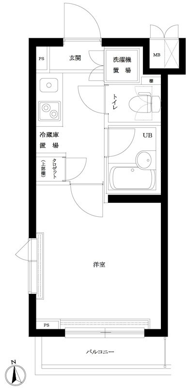 ルーブル大森七番館 間取り図