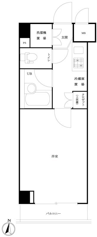 ルーブル武蔵小杉弐番館 間取り図