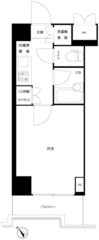 ルーブル神宮前 間取り図