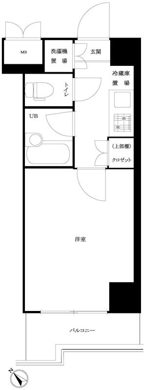 ルーブル神宮前 間取り図
