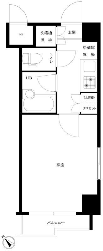 ルーブル神宮前 間取り図