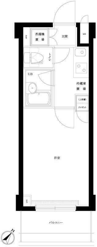 ルーブル巣鴨 間取り図