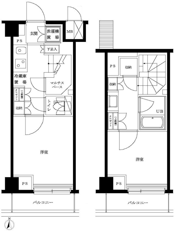 ルーブル多摩川七番館 間取り
