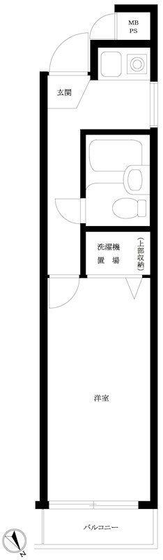 グレイス浜田山 間取り図