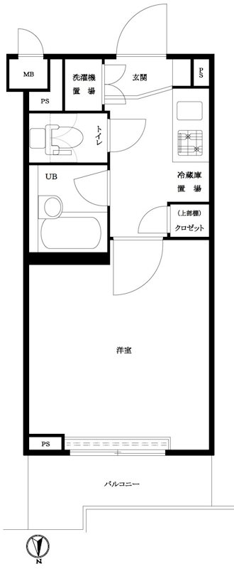 ルーブル大鳥居 間取り図