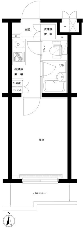 ルーブル蒲田本町 間取り図