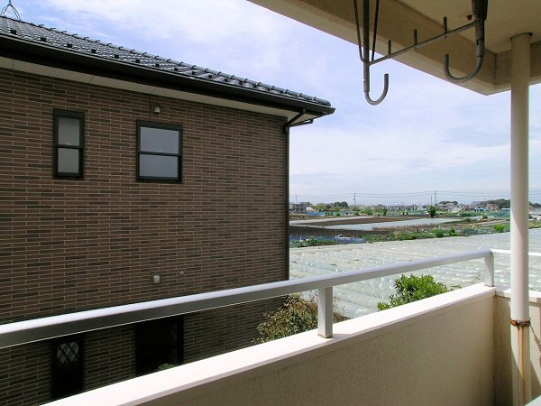 川田コーポ ベランダ